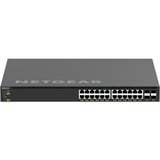 Netgear M4350-24X4V Gestionado L3 10G Ethernet (100/1000/10000) Energía sobre Ethernet (PoE) 1U Negro, Interruptor/Conmutador Gestionado, L3, 10G Ethernet (100/1000/10000), Energía sobre Ethernet (PoE), Montaje en rack, 1U
