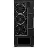 Sharkoon REV300 Torre Negro, Cajas de torre negro, Torre, PC, Negro, ATX, EATX, micro ATX, Mini-ITX, Vidrio templado, Ventiladores de la caja