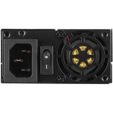 SilverStone FX500 unidad de fuente de alimentación 500 W 20+4 pin ATX Flex ATX Negro, Fuente de alimentación de PC negro, 500 W, 90 - 264 V, 47 - 63 Hz, Activo, 90 W, 500 W