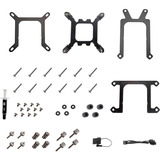 SilverStone Hailstone 360, Refrigeración por agua negro