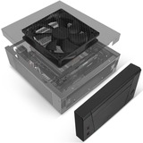 SilverStone SST-ML10B, Caja HTPC negro