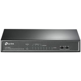 TP-Link TL-SF1008LP switch No administrado Fast Ethernet (10/100) Energía sobre Ethernet (PoE) Negro, Interruptor/Conmutador No administrado, Fast Ethernet (10/100), Bidireccional completo (Full duplex), Energía sobre Ethernet (PoE), Montaje de pared