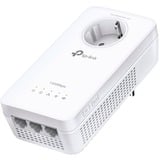 TP-Link TL-WPA8631P adaptador de red PowerLine 300 Mbit/s Ethernet Wifi Blanco 1 pieza(s), Repetidor 300 Mbit/s, IEEE 802.11n, IEEE 802.11a, IEEE 802.11ac, IEEE 802.11b, IEEE 802.11g, Tipo E / F, Gigabit Ethernet, 10,100,1000 Mbit/s, Wi-Fi 5 (802.11ac)