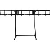 Thermaltake Triple Monitor Stand Pro Black, Soporte de monitor negro