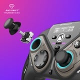 Turtle Beach Stealth Pivot Mando de juego inteligente inalámbrico para Windows 10/11, Gamepad negro, Gamepad, Android, PC, Xbox One, Xbox Series S, Xbox Series X, iOS, Cruceta, Botón menú, Botón Compartir, Analógico/Digital, Multicolor, Inalámbrico y alámbrico