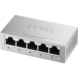 Zyxel GS-105BV5-EU0101F switch No administrado L2 Gigabit Ethernet (10/100/1000), Interruptor/Conmutador plateado, No administrado, L2, Gigabit Ethernet (10/100/1000)