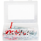 fischer 548861, Pasador gris claro/Rojo