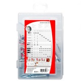 fischer Ayudantes prácticos, mudanza & entrada, Pasador gris claro/Rojo