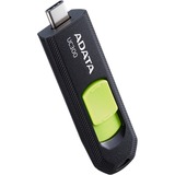 ADATA ACHO-UC300-128G-RNB unidad flash USB 128 GB USB Tipo C 3.2 Gen 1 (3.1 Gen 1) Negro, Lápiz USB negro/Verde, 128 GB, USB Tipo C, 3.2 Gen 1 (3.1 Gen 1), 100 MB/s, Deslizar, Negro
