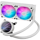 ASUS ROG Ryuo III 240 ARGB White Edition Procesador Kit de refrigeración líquida 12 cm Blanco, Refrigeración por agua blanco, Kit de refrigeración líquida, 12 cm, 2200 RPM, Blanco