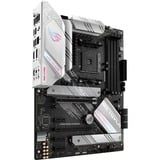 ASUS ROG STRIX B550-A GAMING AMD B550 Zócalo AM4 ATX, Placa base plateado/Negro, AMD, Zócalo AM4, AMD Ryzen™ 3, DDR4-SDRAM, 128 GB, DIMM