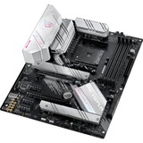 ASUS ROG STRIX B550-A GAMING AMD B550 Zócalo AM4 ATX, Placa base plateado/Negro, AMD, Zócalo AM4, AMD Ryzen™ 3, DDR4-SDRAM, 128 GB, DIMM