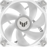ASUS TUF GAMING TF120 ARGB, Ventilador blanco/Transparente
