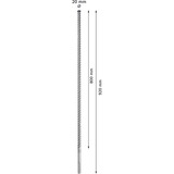 Bosch Expert Broca para martillo SDS Max-8X, Taladro Martillo perforador, Hammer drill bit, 2 cm, 920 mm, Concreto, Piedra, 80 cm