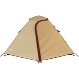 Coleman Darwin 3 Summer, Tienda de campaña beige/Rojo oscuro