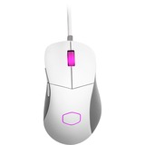 Cooler Master Peripherals MM730 ratón mano derecha USB tipo A Óptico 16000 DPI, Ratones para gaming blanco, mano derecha, Óptico, USB tipo A, 16000 DPI, Blanco