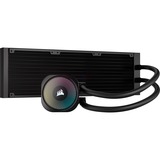Corsair NAUTILUS 360 RS ARGB, Refrigeración por agua negro