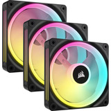 Corsair iCUE LINK QX120 RGB 120mm Reacondicionado, Ventilador negro