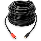 Digitus Cable de conexión HDMI High Speed, con Ethernet, UHD 4K negro/Rojo