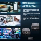 Digitus Set extensor HDMI 4K, Alargador de HDMI 