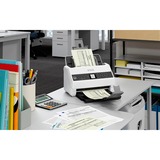 Epson WorkForce DS-730N, Escáner de alimentación de hojas gris, 215,9 x 6096 mm, 600 x 600 DPI, 30 bit, 24 bit, 10 bit, 8 bit