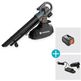 GARDENA 14895-20, Aspirador/soplador gris/Negro