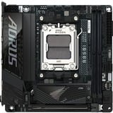 GIGABYTE B850I AORUS PRO Placa Base - Compatible con procesadores AMD Ryzen Serie 9000, VRM digital de 8+2+1 fases, hasta 8400MHz DDR5 (OC), 1xPCIe 5.0 + 1xPCIe 4.0 M.2, 2.5LAN, WIFI 7, USB 3.2 Gen 2 negro, VRM digital de 8+2+1 fases, hasta 8400MHz DDR5 (OC), 1xPCIe 5.0 + 1xPCIe 4.0 M.2, 2.5LAN, WIFI 7, USB 3.2 Gen 2, AMD, Zócalo AM5, AMD Ryzen 7000 Series, AMD Ryzen 8000 Series, AMD Ryzen 9000 Series, Zócalo AM5, DDR5-SDRAM, 128 GB