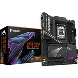 GIGABYTE X870 AORUS ELITE WIFI7 Placa Base - Compatible con CPUs AMD Ryzen 9000, 16+2+2 fases VRM, hasta 8000MHz DDR5 (OC), 3xPCIe 5.0 + 1xPCIe 4.0, Wi-Fi 7, LAN 2.5GbE, USB 4 negro, 16+2+2 fases VRM, hasta 8000MHz DDR5 (OC), 3xPCIe 5.0 + 1xPCIe 4.0, Wi-Fi 7, LAN 2.5GbE, USB 4, AMD, Zócalo AM5, AMD Ryzen 7000 Series, AMD Ryzen 8000 Series, AMD Ryzen 9000 Series, Zócalo AM5, 256 GB, DDR5-SDRAM