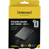 Intenso Powerbank MC10000, Banco de potencia gris/Negro
