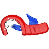 KNIPEX DP50, 90 31 02 BK, Corta tubos rojo/Azul