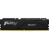 Kingston FURY FURY Beast 32GB 6000MT/s DDR5 CL36 DIMM Black EXPO, Memoria RAM negro, 32 GB, 1 x 32 GB, DDR5, 288-pin DIMM