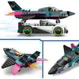 LEGO City Avión a chorro vs. Coche de carreras, Juegos de construcción 