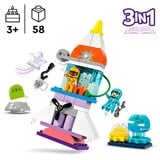 LEGO DUPLO Aventura en Lanzadera Espacial 3en1, Juegos de construcción Juego de construcción, 3 año(s), Plástico, 58 pieza(s), 1,07 kg