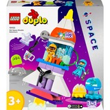 LEGO DUPLO Aventura en Lanzadera Espacial 3en1, Juegos de construcción Juego de construcción, 3 año(s), Plástico, 58 pieza(s), 1,07 kg