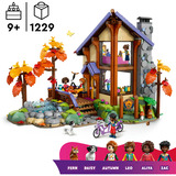 LEGO Friends Cabaña acogedora en el bosque otoñal, Juegos de construcción 
