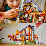 LEGO Friends Cabaña acogedora en el bosque otoñal, Juegos de construcción 