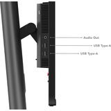 Lenovo ThinkVision P25i-30 pantalla para PC 62,2 cm (24.5") 1920 x 1080 Pixeles Full HD LED Negro, Monitor LED negro, 62,2 cm (24.5"), 1920 x 1080 Pixeles, Full HD, LED, 6 ms, Negro