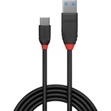 Lindy 36917 cable USB USB 3.2 Gen 1 (3.1 Gen 1) 1,5 m USB A USB C Negro negro, 1,5 m, USB A, USB C, USB 3.2 Gen 1 (3.1 Gen 1), 10 Gbit/s, Negro