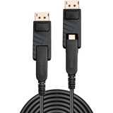 Lindy 38480 cable DisplayPort 10 m Mini DisplayPort Negro negro, 10 m, Mini DisplayPort, Mini DisplayPort, Macho, Macho, 7680 x 4320 Pixeles