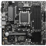 MSI PRO B650M-P placa base AMD B650 Zócalo AM5 micro ATX negro, AMD, Zócalo AM5, AMD Ryzen 7000 Series, Zócalo AM5, DDR5-SDRAM, 192 GB