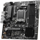 MSI PRO B650M-P placa base AMD B650 Zócalo AM5 micro ATX negro, AMD, Zócalo AM5, AMD Ryzen 7000 Series, Zócalo AM5, DDR5-SDRAM, 192 GB