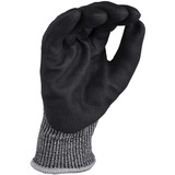 Makita Guantes de trabajo, talla XL (10), resistencia al corte F/7 negro/Gris