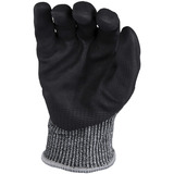 Makita Guantes de trabajo, talla XL (10), resistencia al corte F/7 negro/Gris