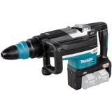 Makita Martillo combinado a batería HR006GZ XGT, SDS-max, 80 voltios (2x40V), Martillo perforador azul/Negro
