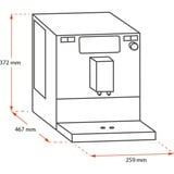 Melitta Barista T Smart F83/0-101, Superautomática plateado