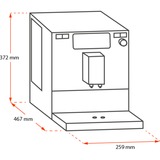 Melitta F83/0-101  , Superautomática plateado