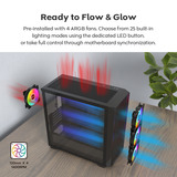 Montech X5M, Cajas de torre negro