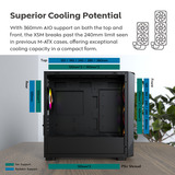 Montech X5M, Cajas de torre negro