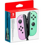 Nintendo Set de 2 Joy-Con, Gamepad violeta claro/Verde claro
