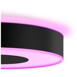 Philips Hue Lámpara de techo Xamento mediana, Luz de LED negro, Philips Hue White and Color ambiance Lámpara de techo Xamento mediana, Luz de techo inteligente, Bluetooth, Negro, LED, Metal, Bombilla(s) no reemplazable(s)